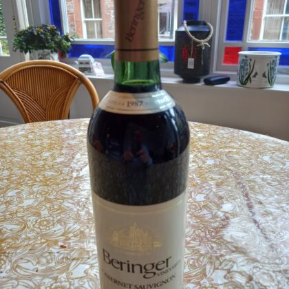 1987 Beringer Vineyards Knights Valley Cabernet Sauvignon, Sonoma County, USA