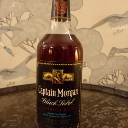 Captain Morgan's Black Label Jamaican Rum 1960s Bottling