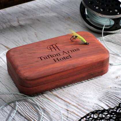 Bespoke wooden fly boxes