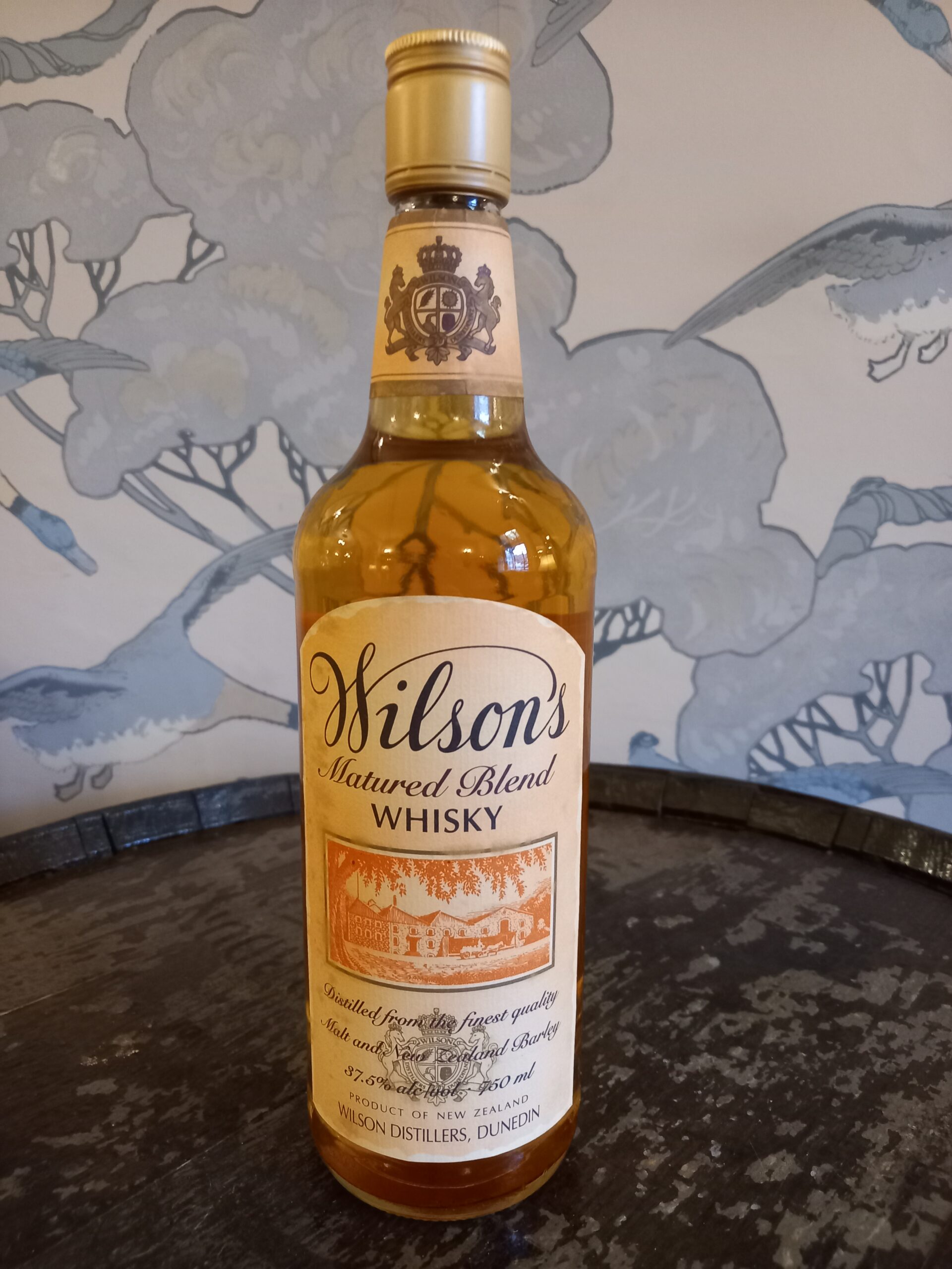 Wilson's Matured Blend Whisky, New Zealand, 75ml, 37.5% Wilson's Matured Blend Whisky, New Zealand, 75ml, 37.5%