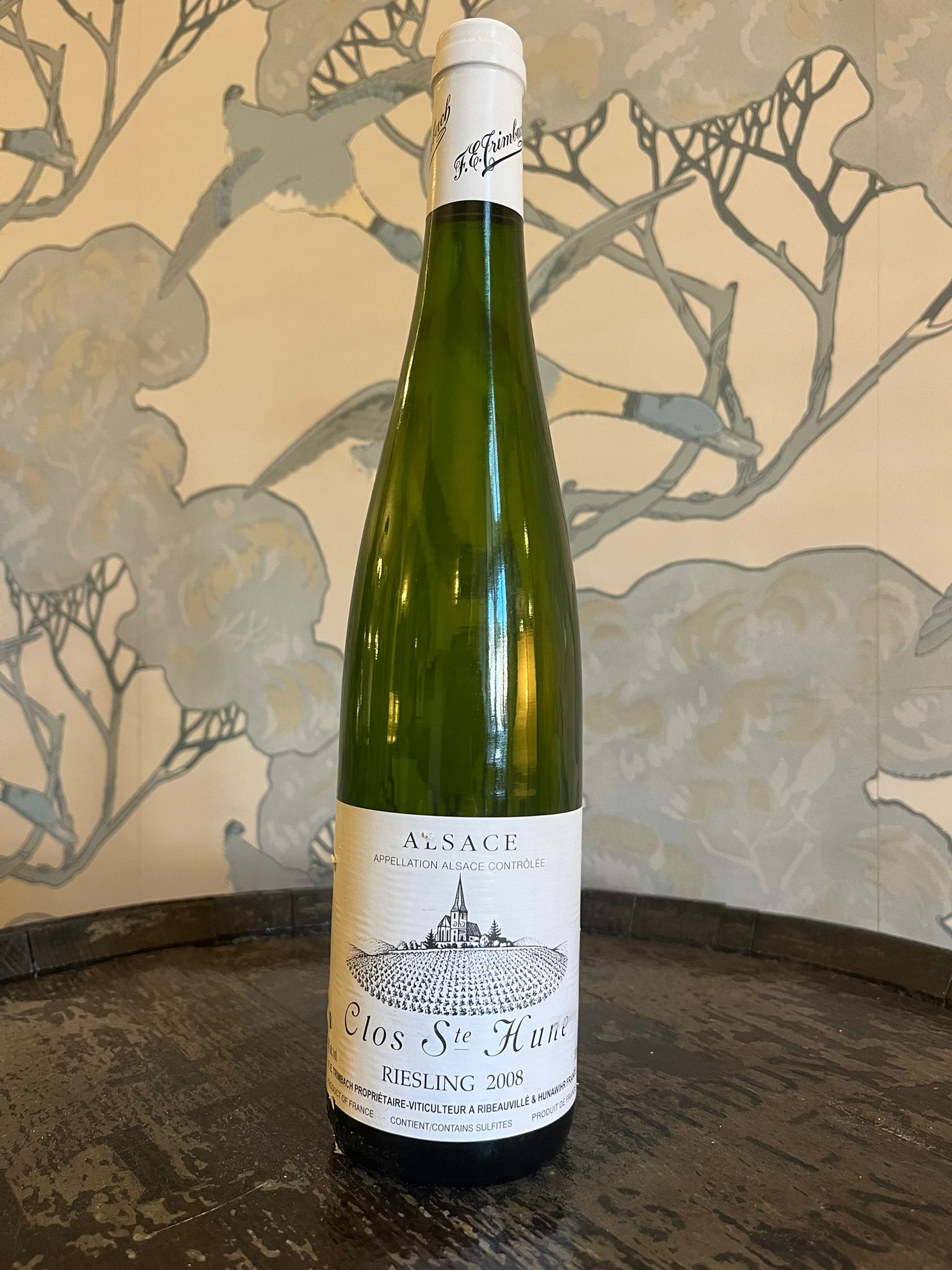 2008 F E Trimbach Riesling Clos Sainte Hune, Alsace, France 2008 F E Trimbach Riesling Clos Sainte Hune, Alsace, France