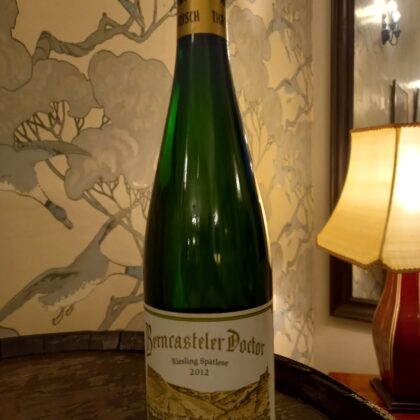 2012 Wwe Dr. H. Thanisch Bernkasteler Doctor Riesling Spatlese, Mosel, Germany