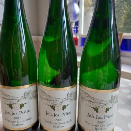 2007 Joh. Jos. Prum Wehlener Sonnenuhr Riesling Spatlese, Mosel, Germany
